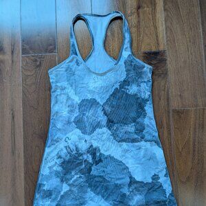 Lululemon shades of grey racerback tank